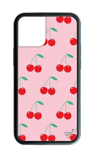 Wildflower Pink Cherries iPhone 12/ 12 Pro Case thumbnail 1