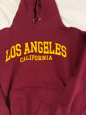 Los Angeles sweatshirt Red Size XS thumbnail 2