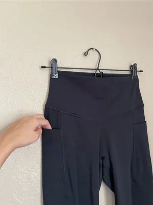 POPFLEX Supersculpt Legging With Pockets Size S Regular Length Black 27 Inseam thumbnail 8