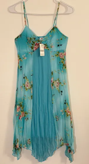 Joyce Leslie Floral Spaghetti Strap Cami Slip Dress thumbnail 1
