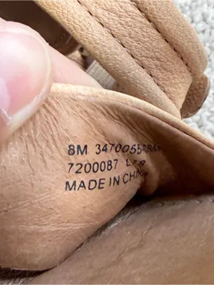 Frye Women’s Dani Criss Cross Sandals Block Heels Leather Strappy in Tan 8 thumbnail 13