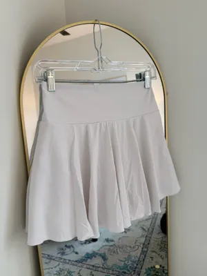White Athletic Skirt Size M thumbnail 2