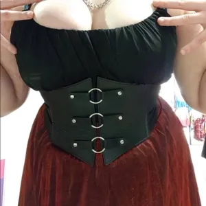 Black O Ring Corset Belt New thumbnail 5