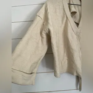 Nwot free people alyria solid pullover sweater thumbnail 8