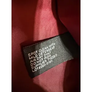a.n.a Jacket Moto Faux Leather Women's XL Red Edgy 90s Streetwear Y2K Biker thumbnail 3