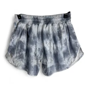 Lululemon Hotty Hot Short II * Long 4" Gray Diamond Dye Pitch Grey Size 4 thumbnail 3