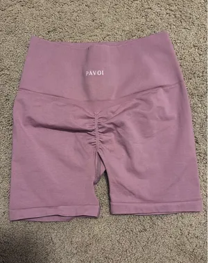 Pavoi workout shorts Pink thumbnail 2