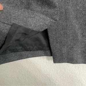 J Crew Womens Skirt Gray Grey Wool No2 Pencil Lined Back Slit Size 2 thumbnail 7