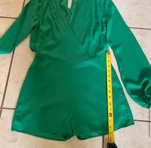 Ark & Co. Kelly Green Romper thumbnail 4