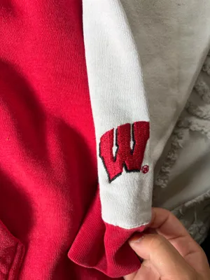 E5 Vintage university of Wisconsin size large hoodie thumbnail 4