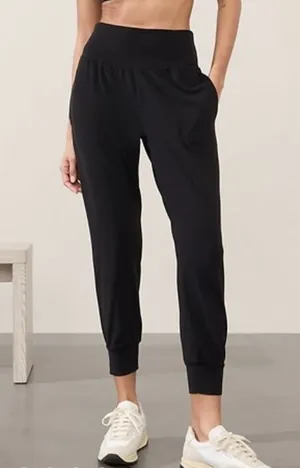 Athleta Salutation High-rise Black Jogger W-782 Sz S thumbnail 1