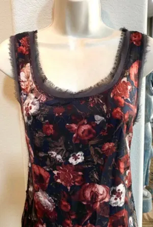 Miss Me NWOT sheer tank blouse. Sz S thumbnail 2