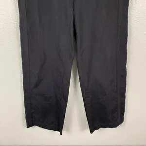 NIKE Womens‎ Polyester Track Pants Drawstring Black thumbnail 3