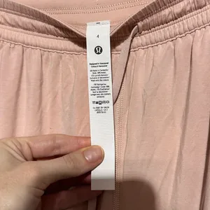 NWT Lululemon Modal High-Rise Wide-Leg Lounge Pant size 4 Misty Shell thumbnail 4