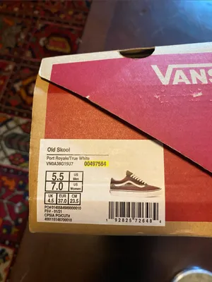 VANS Old Skool 36 Burgundy Suede Vans off the wall OTW thumbnail 2