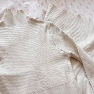 cream long sleeve turtleneck maxi dress size xs thumbnail 3