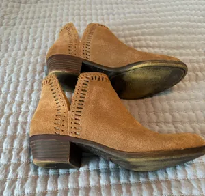 Lucky Brand Booties Ankle Suede thumbnail 2