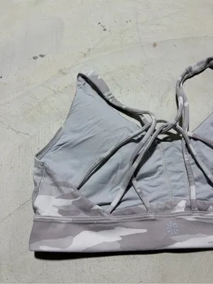 Athleta Camouflage Strappy sports bra thumbnail 5