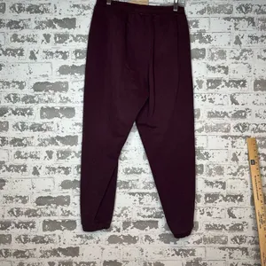 Gymshark | women maroon jogger sweat pants thumbnail 8