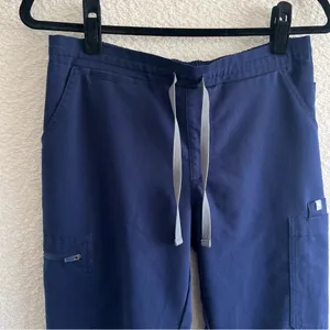 Figs Women’s Technical Collection Navy‎ Blue Lola Skinny Scrub Pants Size Small thumbnail 5