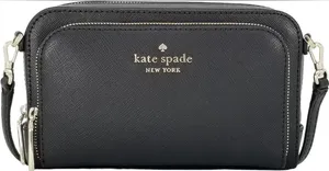 Kate Spade New York Leather Crossbody Bag Dual Zip Around thumbnail 1