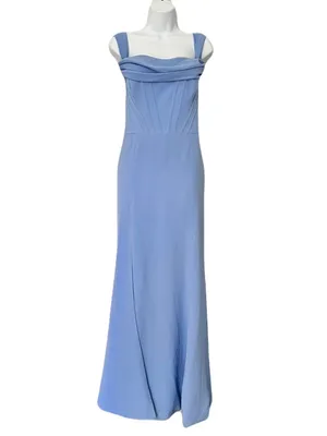 Dress the Population Periwinkle Blue ‘Melania’ Off the Shoulder Dress, Size XXL thumbnail 3