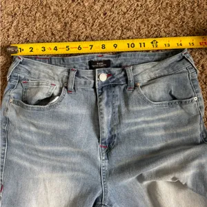 True Religion Halle High Rise Super Skinny Jeans Light Blue size 30 thumbnail 3