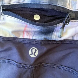 Lululemon Run Shorty Short Women 6‎ Abstract Print 3.5 Running Yoga Gorpcore thumbnail 4