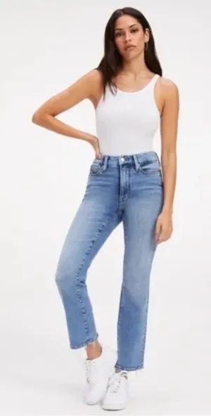 Good American Good Legs Straight Jeans Size 29 thumbnail 1