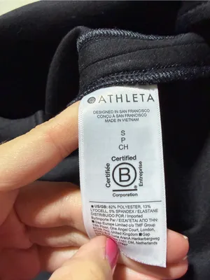 Athleta black button down shirt jacket shacket small thumbnail 7