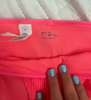 Aerie Bright Pink Bikini thumbnail 2