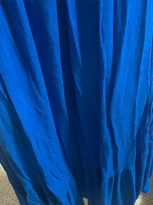 Free People Totally Tubular Open Back Cutout Maxi Dress - Mosaic Blue thumbnail 11