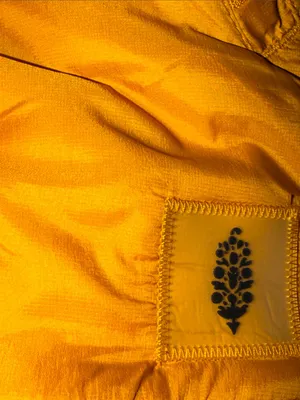 FP Free People Movement Hooded Parker Poncho Primaloft Vest Insulation Mustard thumbnail 10