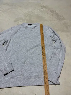 Quince supersoft fleece Heather Grey Crewneck small thumbnail 5
