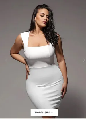Popilush shapewear dress White Size M thumbnail 1