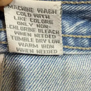 VTG Sonoma Carpenter Jean 12 Petite Cropped Denim Utility Pockets Light Wash 90s thumbnail 10