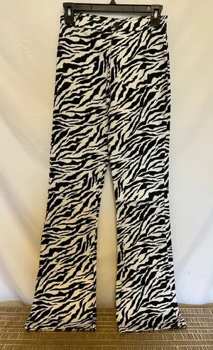 Motel Rocks Zoven Trousers in‎ 90’s Zebra Black and White Size XS thumbnail 1