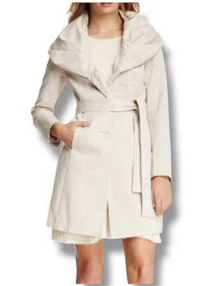 Tahari Cheryl Ottoman Trench Coat thumbnail 1