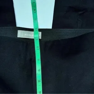 Everlane The Side-Zip Stretch Cotton Pant in Black Size 10 NWOT thumbnail 9