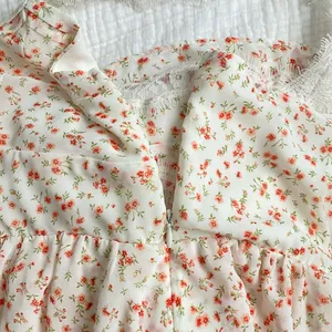 Altar'd State Floral Lace Trim romper thumbnail 3