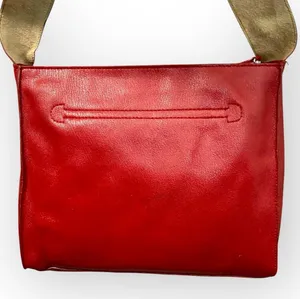 Vintage Mondani New York Red Purse thumbnail 4