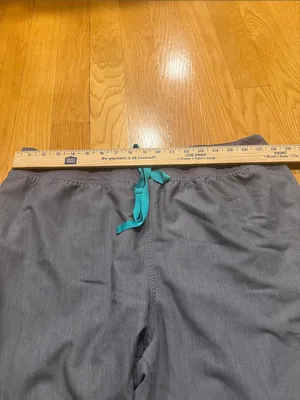 Figs womens Livingston straight-leg color graphite pants size XXL . thumbnail 3