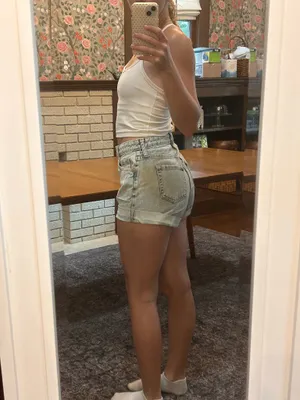 Wild Fable High Rise Jean Shorts thumbnail 2