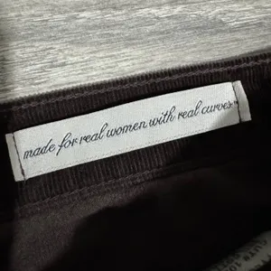 NYDJ 32x27 in Brown High Rise Corduroy Bootcut Pants 12P P600 Boho Made‎ in USA thumbnail 4