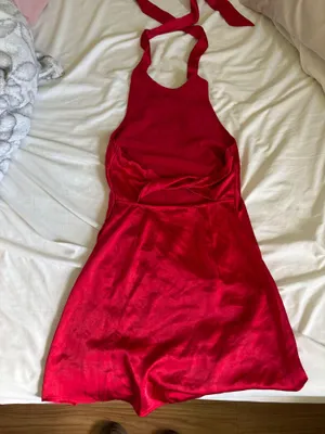Hello Molly Red Mini Dress thumbnail 3