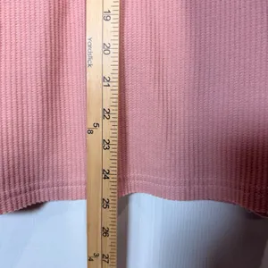 POL Pink Floral Lace Waffle Knit Long Lace Sleeve Top Size L YKT1297 Spring NWOT thumbnail 7