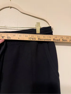 Scoop Women’s Black Drawstring Jogger Pants L thumbnail 6
