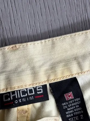 Chico’s Cropped Jeans thumbnail 4