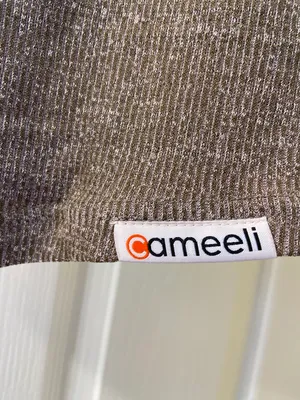 Cameeli Ribbed Lounge Set Tan Size XS thumbnail 4