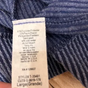 game day gal by texas true blue vnecl oversized sweater sz Large thumbnail 3